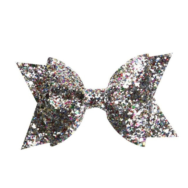 Children Glitter Bowknot